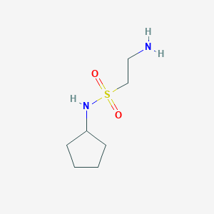 2-Amino-N-cyclopentylethanesulfonamide