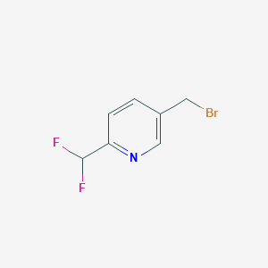 5-(Bromomethyl)-2-(difluoromethyl)pyridine