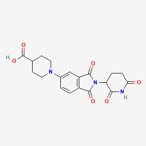 1-(2-(2,6-Dioxopiperidin-3-yl)-1,3-dioxoisoindolin-5-yl)piperidine-4-carboxylic acid