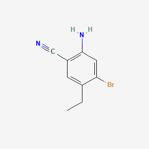 2-Amino-4-bromo-5-ethylbenzonitrile