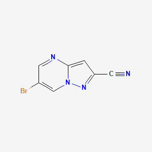 6-Bromopyrazolo[1,5-a]pyrimidine-2-carbonitrile