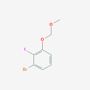 1-Bromo-2-iodo-3-(methoxymethoxy)benzene