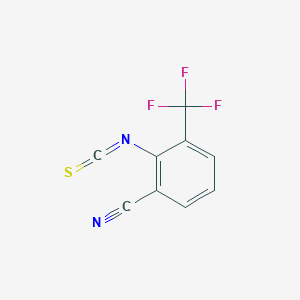 2-Cyano-6-(trifluoromethyl)phenylisothiocyanate