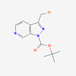 Tert-butyl 3-(bromomethyl)-1H-pyrazolo[3,4-C]pyridine-1-carboxylate