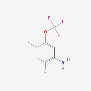 2-Fluoro-4-methyl-5-(trifluoromethoxy)aniline