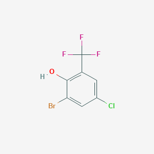 2-Bromo-4-chloro-6-(trifluoromethyl)phenol