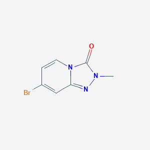 7-Bromo-2-methyl-1,2,4-triazolo[4,3-a]pyridin-3(2H)-one