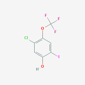 5-Chloro-2-iodo-4-(trifluoromethoxy)phenol