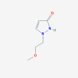 1,2-Dihydro-1-(2-methoxyethyl)-3H-pyrazol-3-one