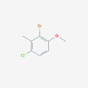 2-Bromo-4-chloro-1-methoxy-3-methyl-benzene