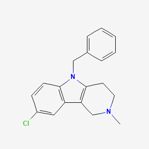 5-Benzyl-8-chloro-2-methyl-2,3,4,5-tetrahydro-1H-pyrido[4,3-b]indole