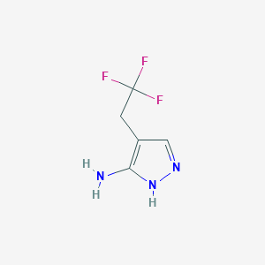 4-(2,2,2-Trifluoroethyl)-1H-pyrazol-3-amine