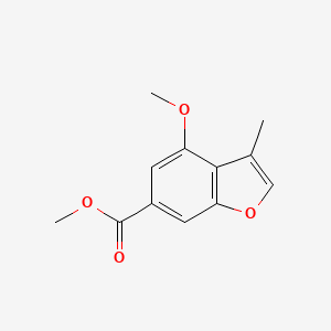 Methyl 4-methoxy-3-methylbenzofuran-6-carboxylate