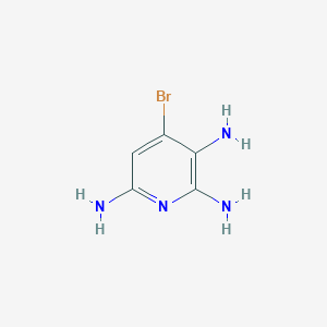 4-Bromo-2,3,6-pyridinetriamine