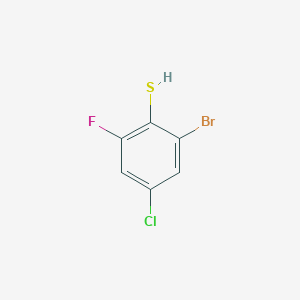 2-Bromo-4-chloro-6-fluorobenzenethiol