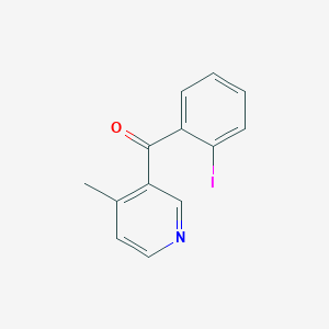 3-(2-Iodobenzoyl)-4-methylpyridine