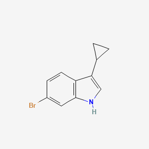 6-Bromo-3-cyclopropyl-1H-indole