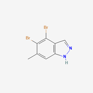 4,5-Dibromo-6-methyl-1H-indazole