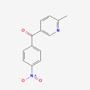 2-Methyl-5-(4-nitrobenzoyl)pyridine