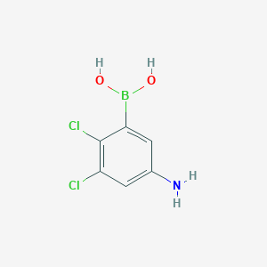 (5-Amino-2,3-dichlorophenyl)boronic acid