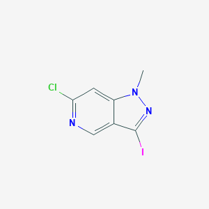 6-Chloro-3-iodo-1-methyl-1H-pyrazolo[4,3-c]pyridine