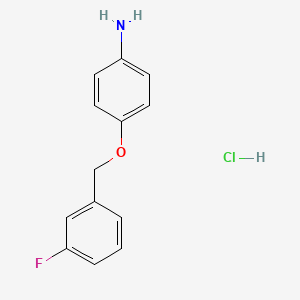 4-(3-Fluoro-benzyloxy)-phenylamine hydrochloride