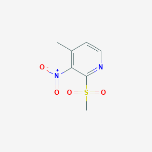 4-Methyl-2-(methylsulfonyl)-3-nitropyridine