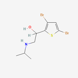 1-(3,5-Dibromo-2-thienyl)-2-isopropylaminoethanol