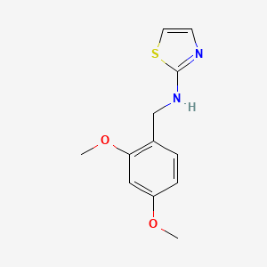 molecular formula C12H14N2O2S B1392284 N-(2,4-dimethoxybenzyl)thiazol-2-amine CAS No. 853994-53-3