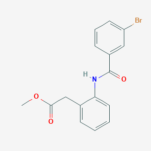 Methyl 2-(2-(3-bromobenzamido)phenyl)acetate