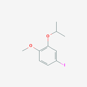 4-Iodo-1-methoxy-2-[(propan-2-yl)oxy]benzene