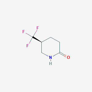 (5S)-5-(trifluoromethyl)piperidin-2-one