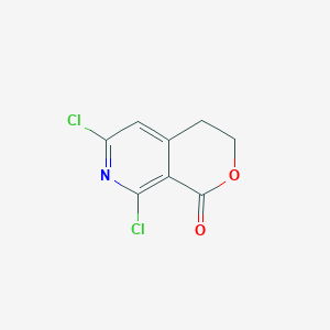 6,8-Dichloro-3,4-dihydro-1H-pyrano[3,4-c]pyridin-1-one