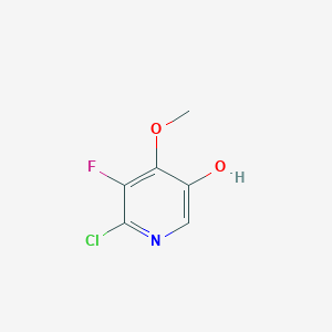 6-Chloro-5-fluoro-4-methoxy-3-pyridinol