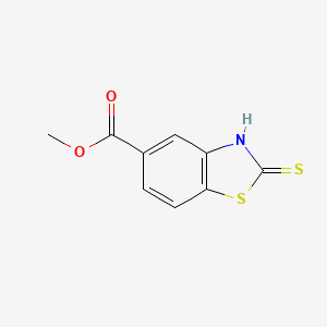 Methyl 2-mercaptobenzo[D]thiazole-5-carboxylate