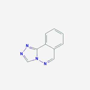 molecular formula C9H6N4 B013923 s-三唑并[3,4-a]酞嗪 CAS No. 234-80-0