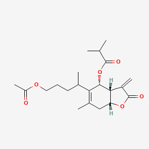 1-O-Acetyl-6beta-O-Isobutyrylbritannilactone