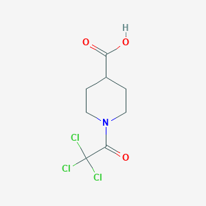1-(2,2,2-Trichloroacetyl)-4-piperidine-carboxylic acid