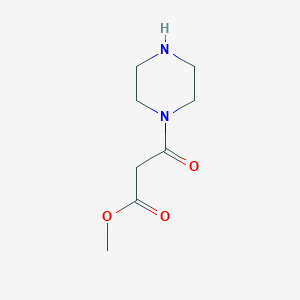 Methyl 3-oxo-3-piperazin-1-ylpropanoate