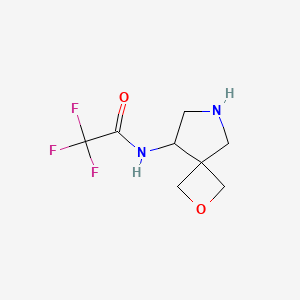 Acetamide, 2,2,2-trifluoro-N-2-oxa-6-azaspiro[3.4]oct-8-yl-