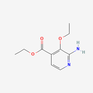 Ethyl 2-amino-3-ethoxyisonicotinate