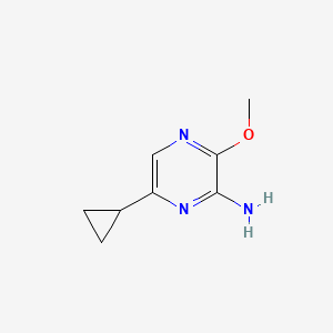 6-Cyclopropyl-3-methoxy-2-pyrazinamine