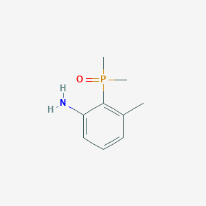 2-(Dimethylphosphinyl)-3-methylbenzenamine