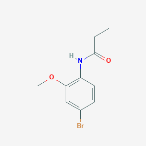 N-(4-Bromo-2-methoxyphenyl)propanamide