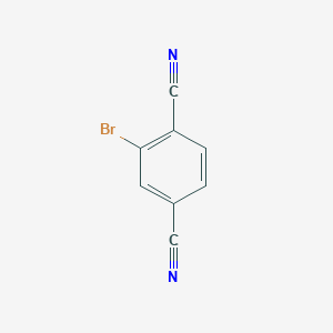 molecular formula C8H3BrN2 B13923579 2-Bromo-1,4-benzenedicarbonitrile CAS No. 18870-13-8