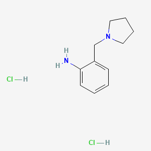 2-(Pyrrolidin-1-ylmethyl)aniline dihydrochloride