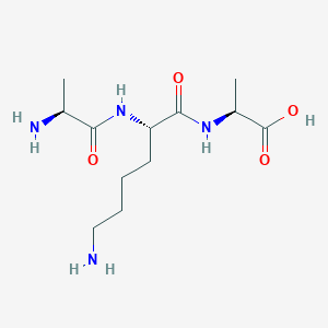 molecular formula C12H24N4O4 B13923696 Ala-Lys-Ala 