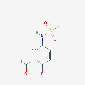 N-(2,4-difluoro-3-formylphenyl)Ethanesulfonamide