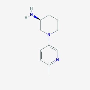 (S)-1-(6-Methylpyridin-3-yl)piperidin-3-amine