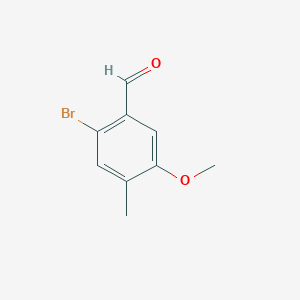 Benzaldehyde, 2-bromo-5-methoxy-4-methyl-